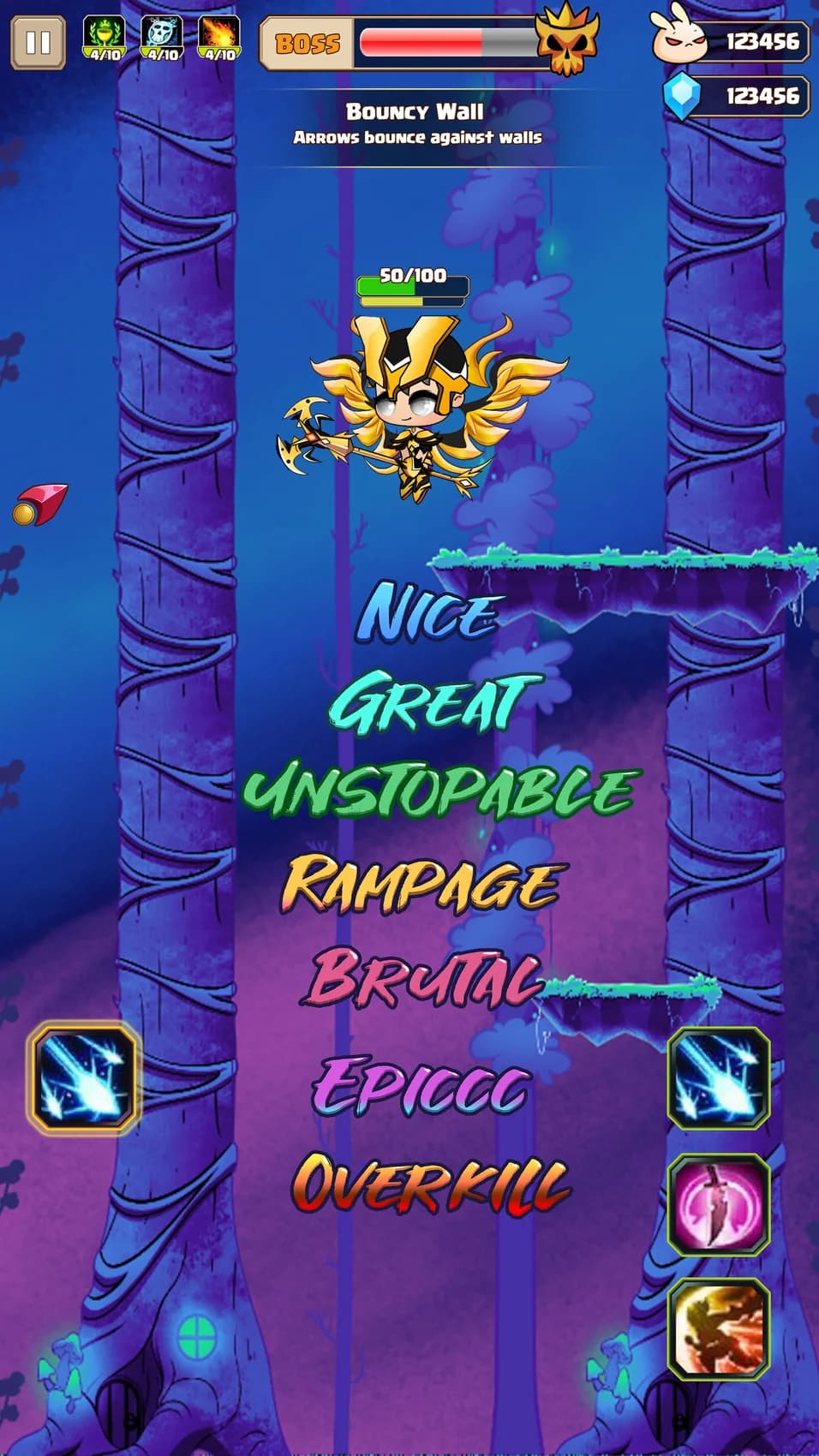 Vertical Hero's Flight gameplay preview.
